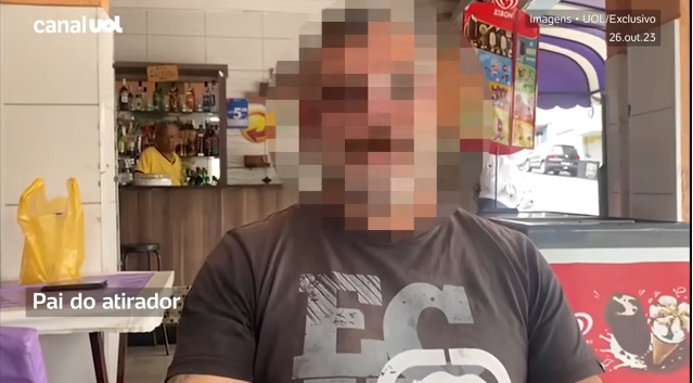 Pai de atirador acordou com ligação após ataque em escola: 'Seu filho fez uma besteira'