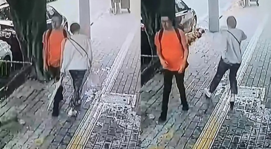 VÍDEO: Homem dá esbarrão proposital e provoca fratura em idosa de 86 anos; assista
