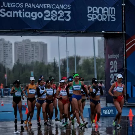 Pan 2023 erra distância da marcha 20 km e 12 atletas batem 'recorde mundial'