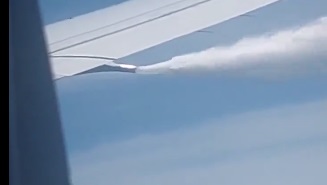 VÍDEO: Avião elimina combustível no céu e desvia rota para Natal