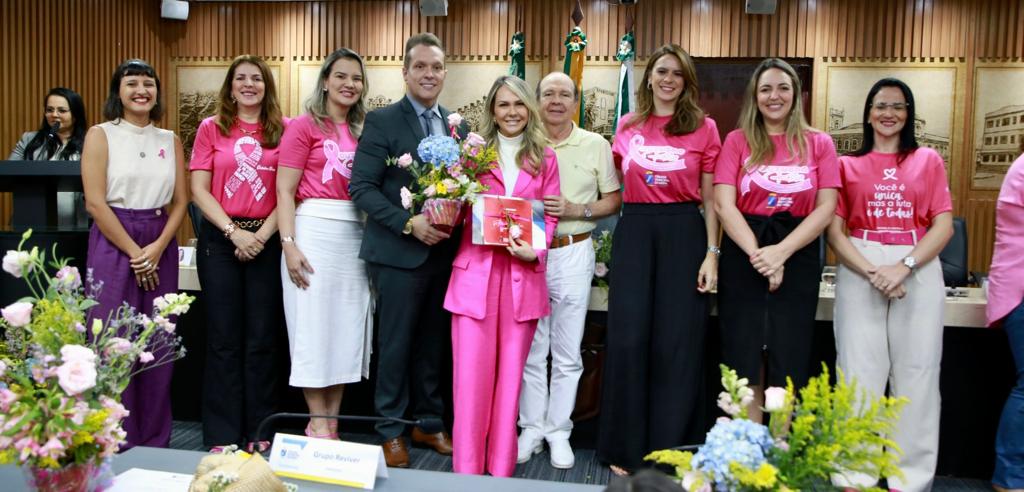 Solenidade encerra Outubro Rosa na Câmara Municipal de Natal