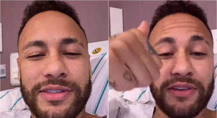 Neymar tranquiliza fãs após cirurgia no joelho esquerdo: ‘Estarei de volta o mais rápido possível’