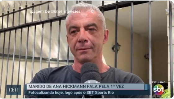 [VÍDEO] Marido de Ana Hickmann afirma que está arrependido após agressões: "Estou dilacerado"
