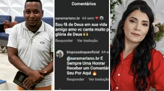 Bispo preso por suspeita de matar cantora Sara Mariano era amigo dela