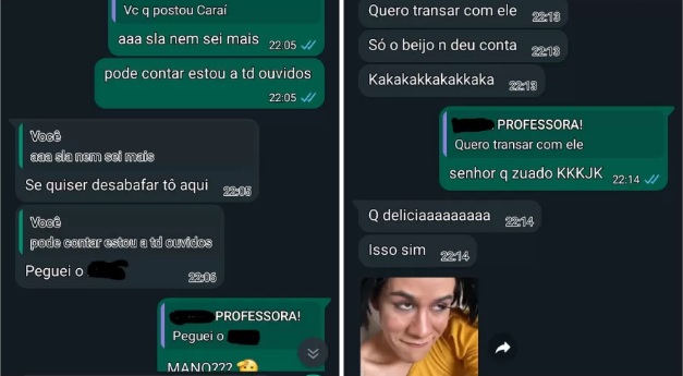 Professora é demitida após contar que deu beijo em aluno