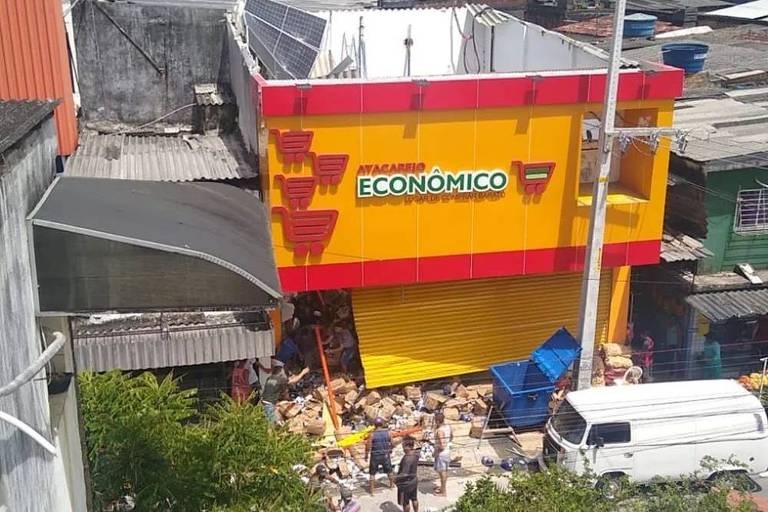 Mulher morre e seis ficam feridos em desabamento de supermercado no Nordeste