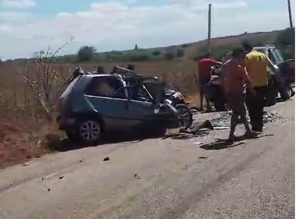 VÍDEO: Motorista morre em colisão entre dois veículos em rodovia no RN