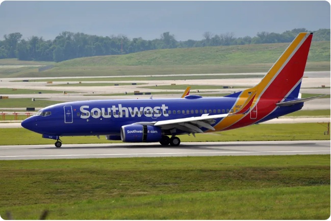 Passageiro abre porta e pula da asa de avião antes da decolagem