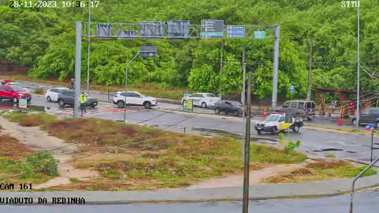 VÍDEO: Acesso à zona Norte pela ponte Newton Navarro é interditado