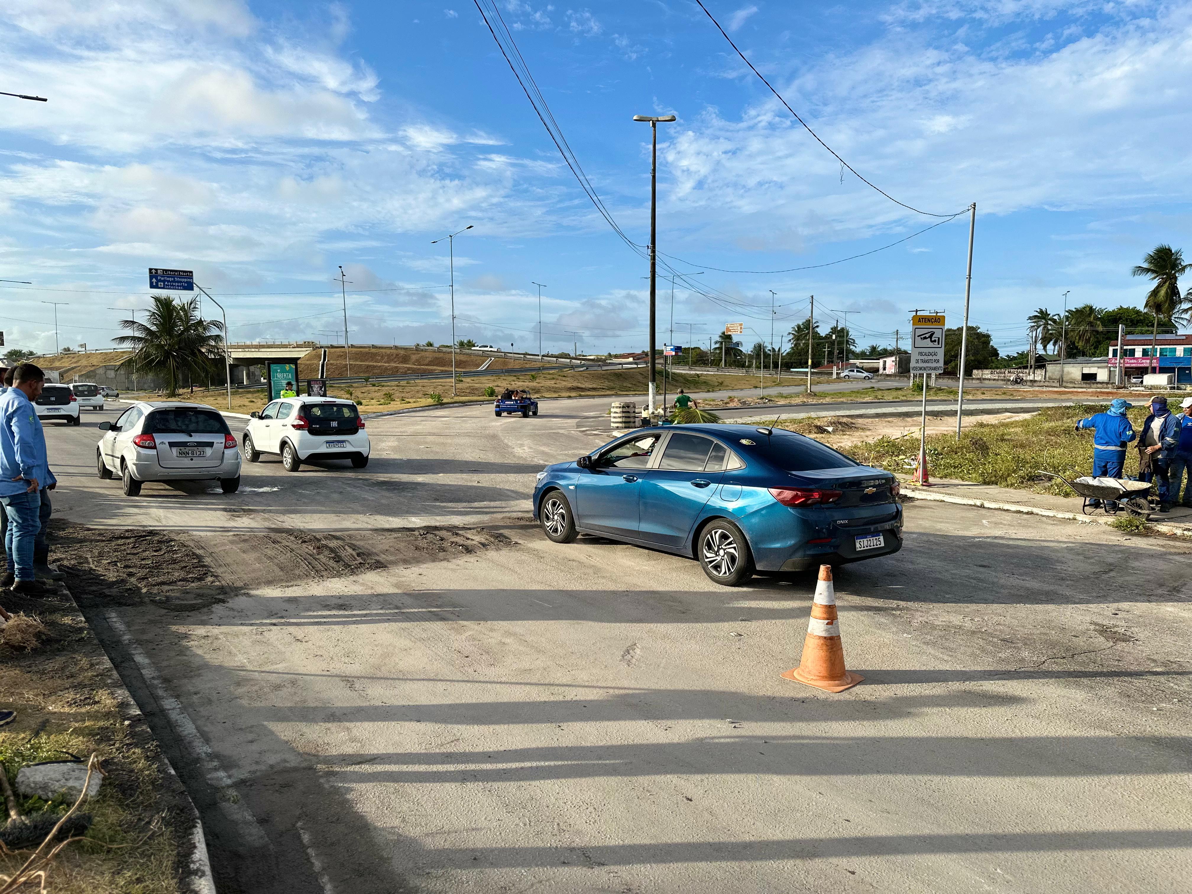 Após reparo provisório, trânsito na ponte Newton Navarro será liberado