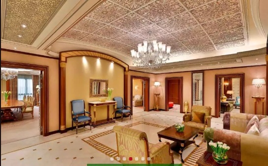 Suíte de Lula em hotel de luxo tem 520m² e diária custa R$63 mil