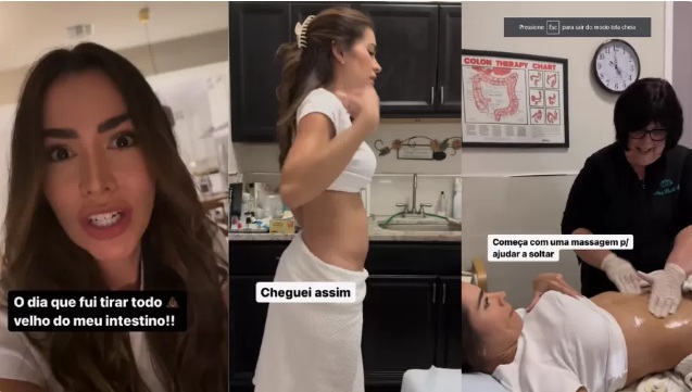 Ex-BBB faz tratamento para eliminar 'cocô velho' do intestino; faz sentido?