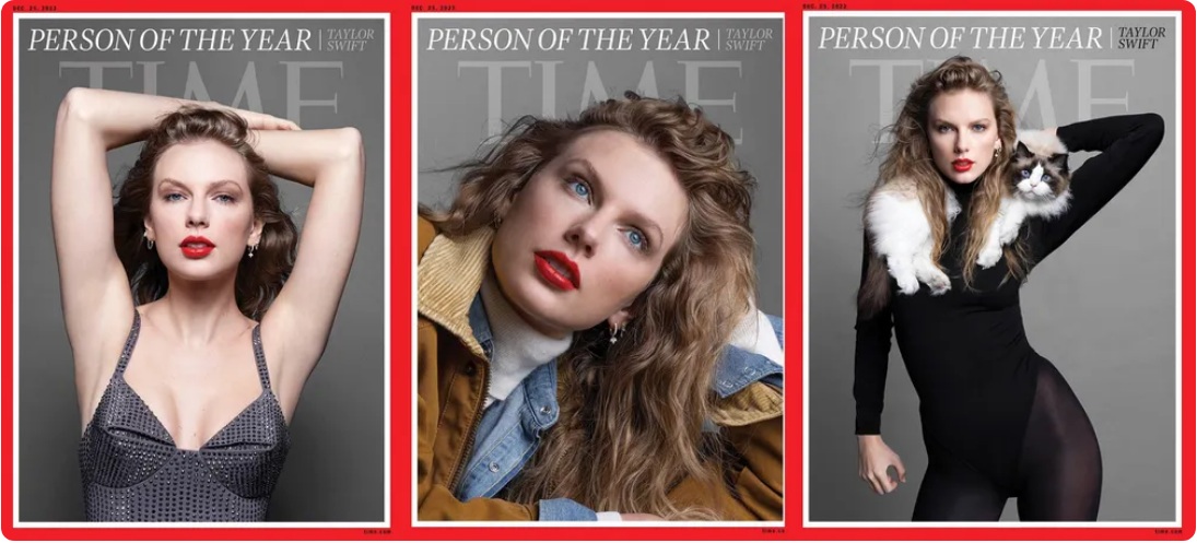 Taylor Swift é eleita a pessoa do ano pela revista 'Time'