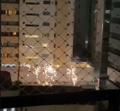 VÍDEO: Explosão é registrada durante furto de fios em Tirol