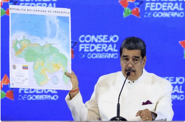 Maduro assina decretos para criar estado venezuelano em área da Guiana e nomear autoridade