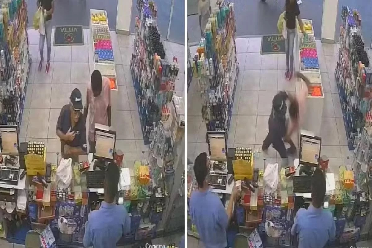 VÍDEO: Homem de 81 anos imobiliza e bate em ladrão ao reagir a assalto