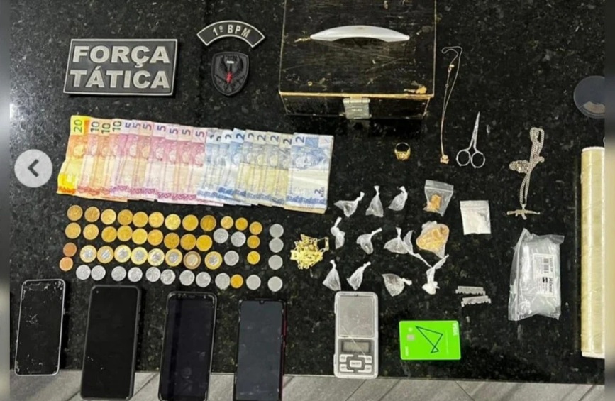 Polícia prende suspeitos de tráfico de drogas na zona Leste de Natal