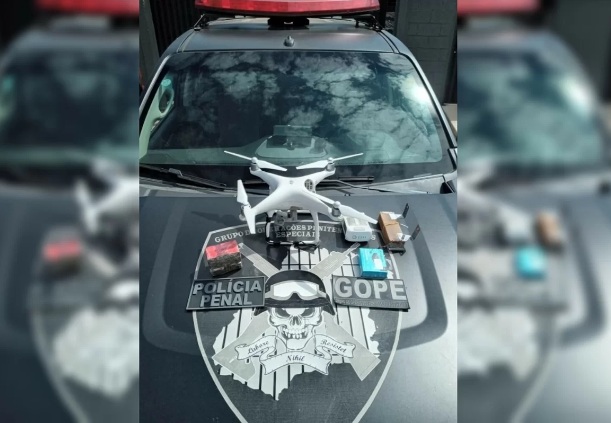 Brasileiro é preso na Bélgica por fazer delivery de drogas com drone em presídio
