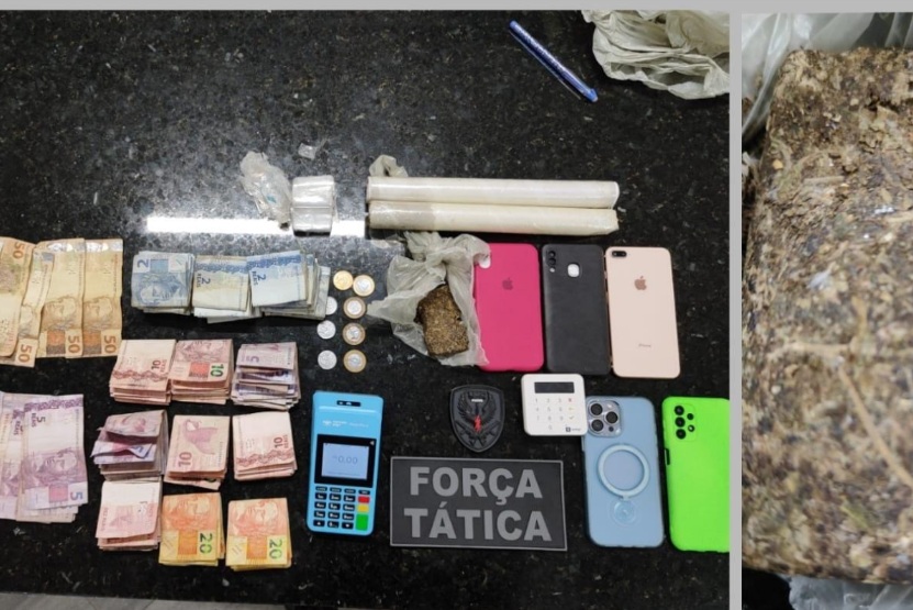 Casal suspeito de tráfico de drogas é preso na Zona Oeste de Natal