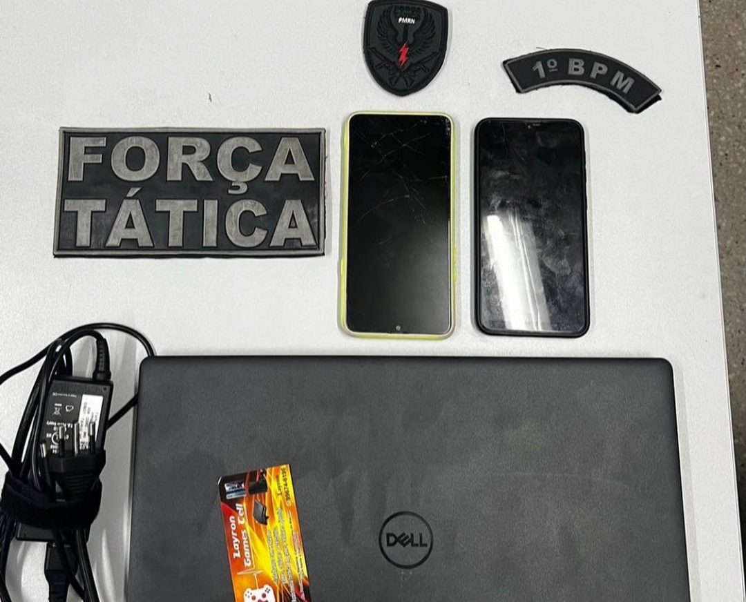 Homem é preso tentando vender notebook furtado no bairro do Alecrim