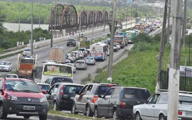 DNIT informa que trecho da ponte de Igapó terá restrição de tráfego a partir da próxima segunda-feira (8)