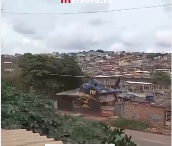 VÍDEO: Helicóptero da PRF que fazia resgate “cai” em Belo Horizonte