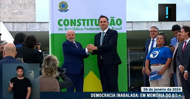 Governadores dão o cano em Lula em evento pelo 8 de janeiro