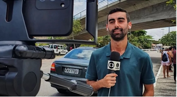 Repórter da Globo é agredido e tem equipamento danificado: 'Ato brutal'