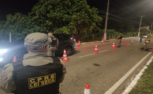 LEI SECA: 52 pessoas já foram presas no RN por embriaguez ao volante somente em janeiro