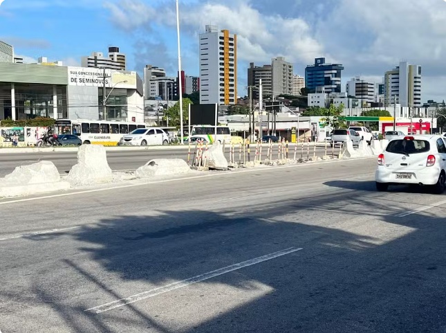 Dnit abre novo acesso à marginal da BR-101 em Natal; confira
