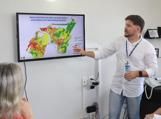 SMS lança atlas com áreas de Natal com mais chances de pegar dengue; confira