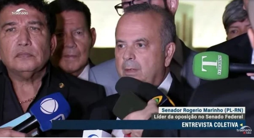 'Vítima não pode investigar', diz Rogério Marinho sobre inquérito de Moraes por tentativa de golpe